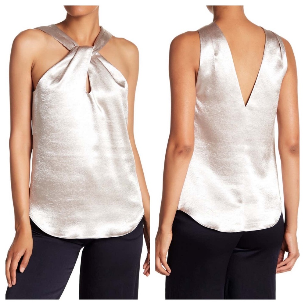 Ramy Brook Andrea Gold Top - Size XS
